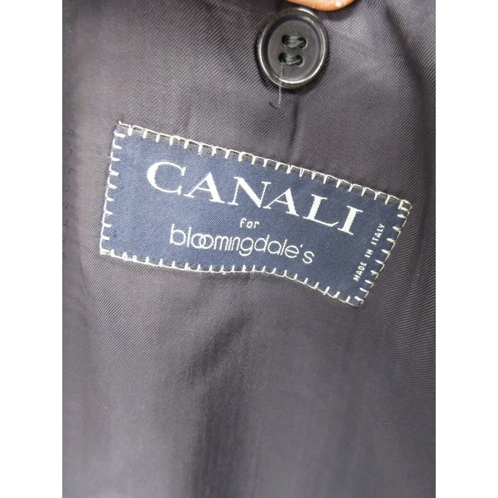 Canali Sport Coat 44 Bloomingdales Blazer Pure Wool Jacket Italy *